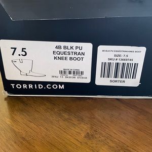 New Winter Black Wide Calf Boots